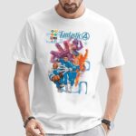 The Fantastic 4 First Steps 2025 Poster T Shirt