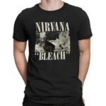 Ian Fidance Wearing Nirvana Bleach T Shirt