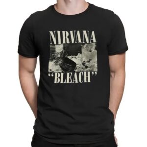Ian Fidance Wearing Nirvana Bleach T Shirt