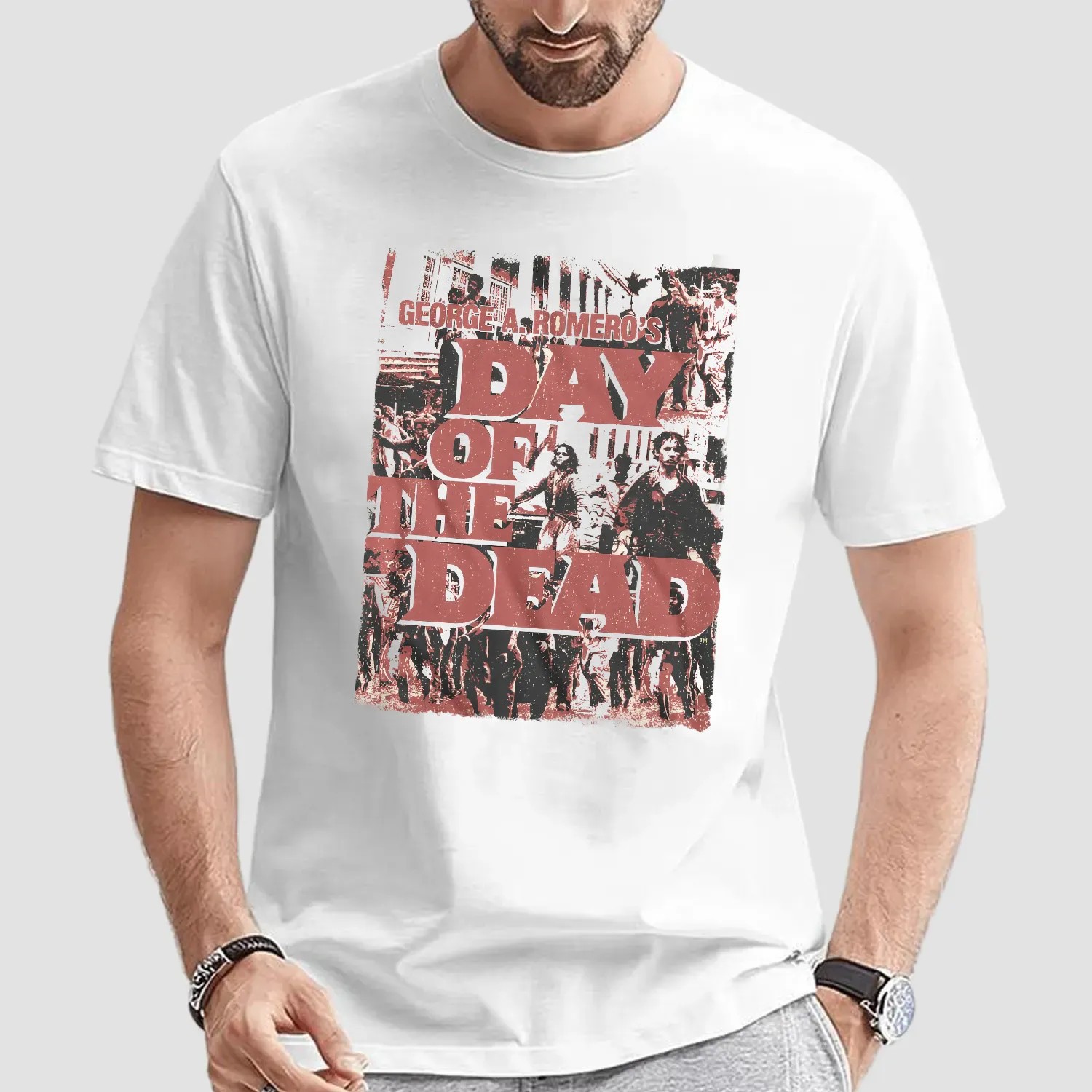 George A. Romero's Day of the Dead Zombies T Shirt