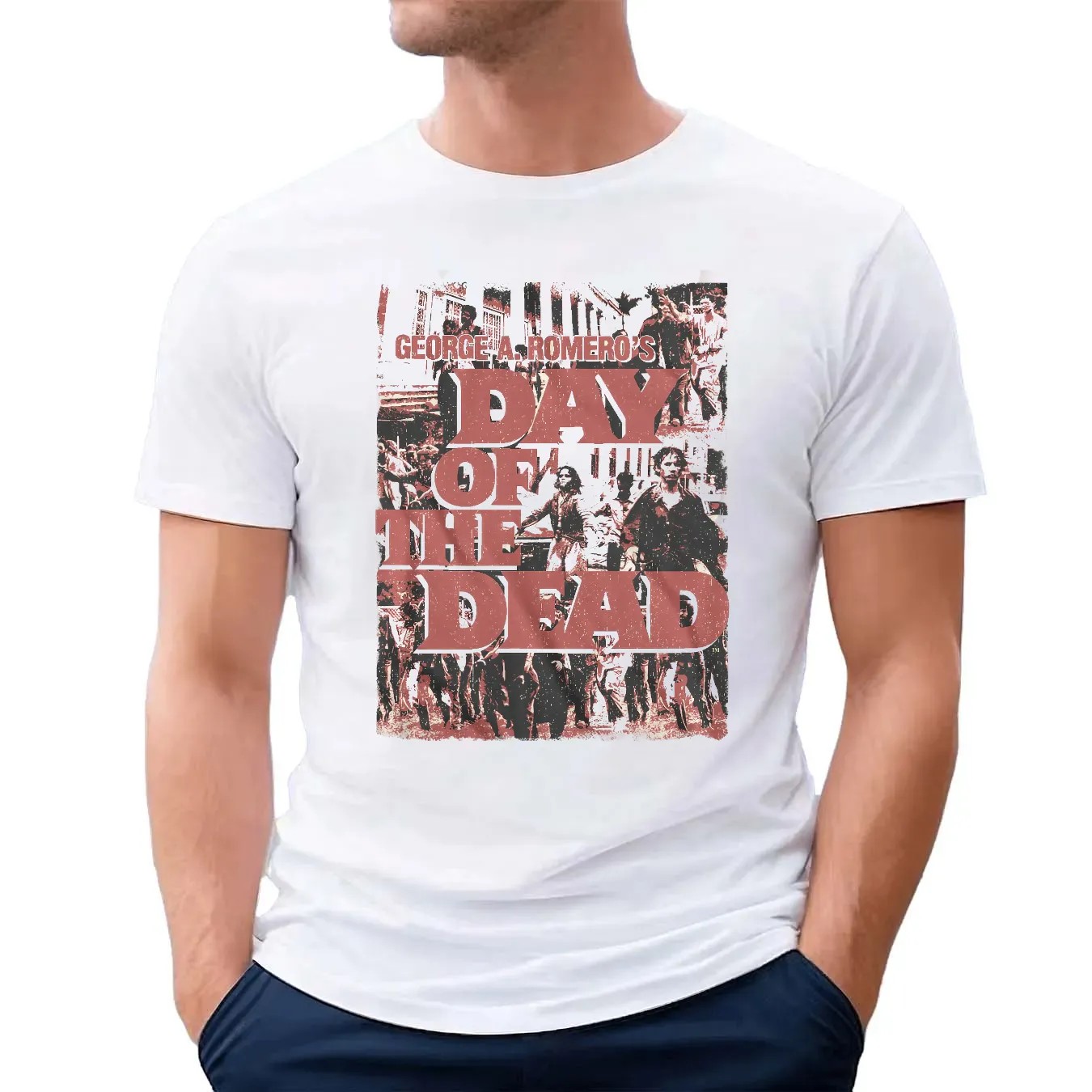 George A. Romero's Day of the Dead Zombies T Shirt