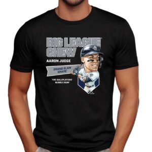 Aaron Judge Big League Chew Grand Slam Grape The Ballplayers’ Bubble Gum’ T Shirt