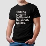 Indiana Fever WBB Ampersand Stars 2025 Players T Shirt