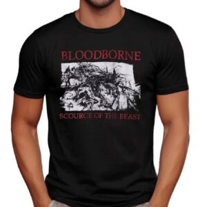 Bloodborne Scourge Of The Beast Gothic T Shirt