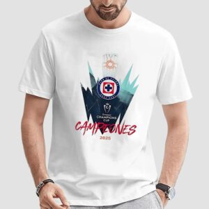 Cruz Azul Campeones 2025 Champions Cups t shirt