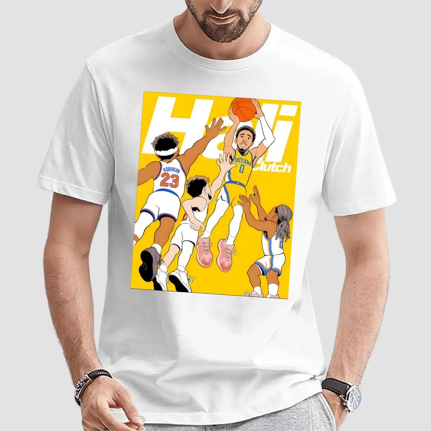 Hali Clutch Shot Tyrese Haliburton Indiana Pacers NBA Finals 2025 T Shirt