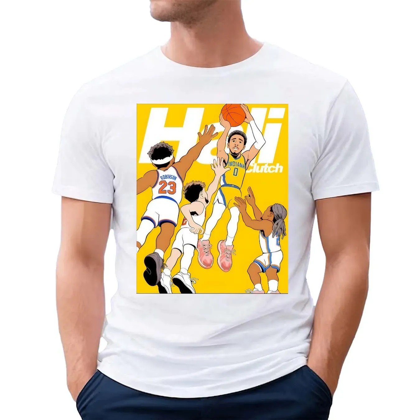 Hali Clutch Shot Tyrese Haliburton Indiana Pacers NBA Finals 2025 T Shirt