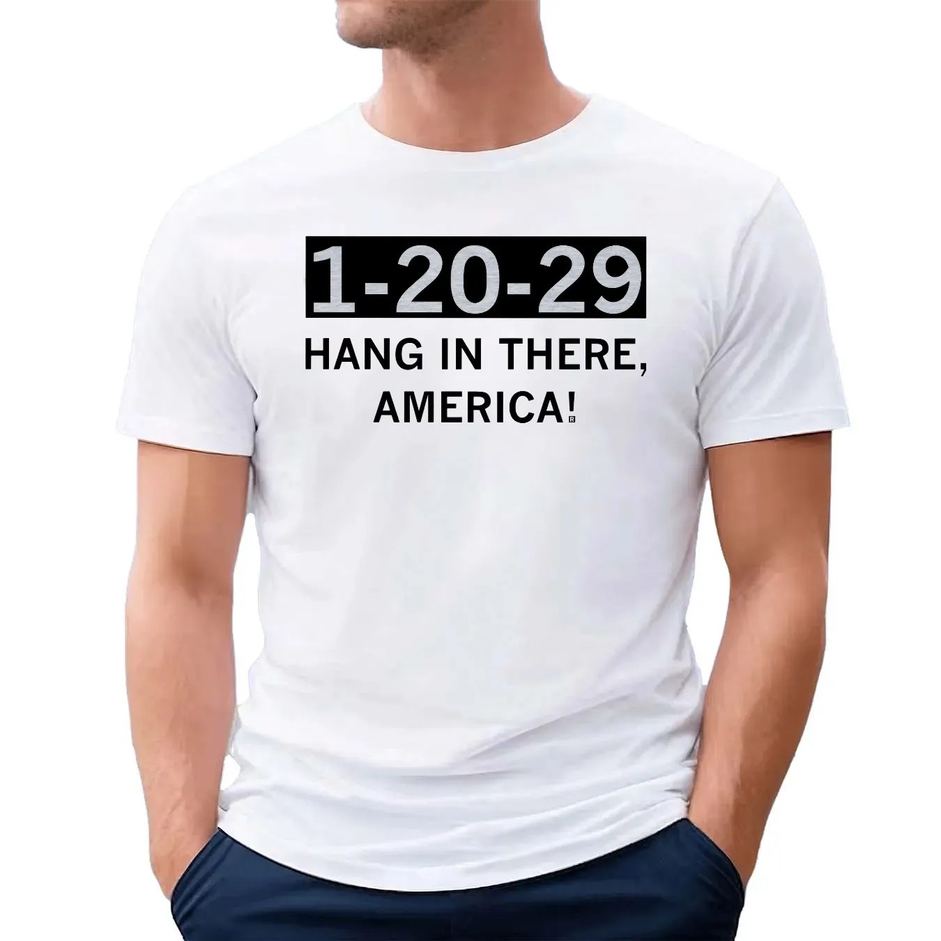 Hang In There America Inauguration Day 20 Jan 2029 T Shirt