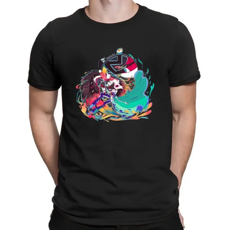 Hazbin Hotel Husk Angel Dust Happy Merry Pride Month T Shirt