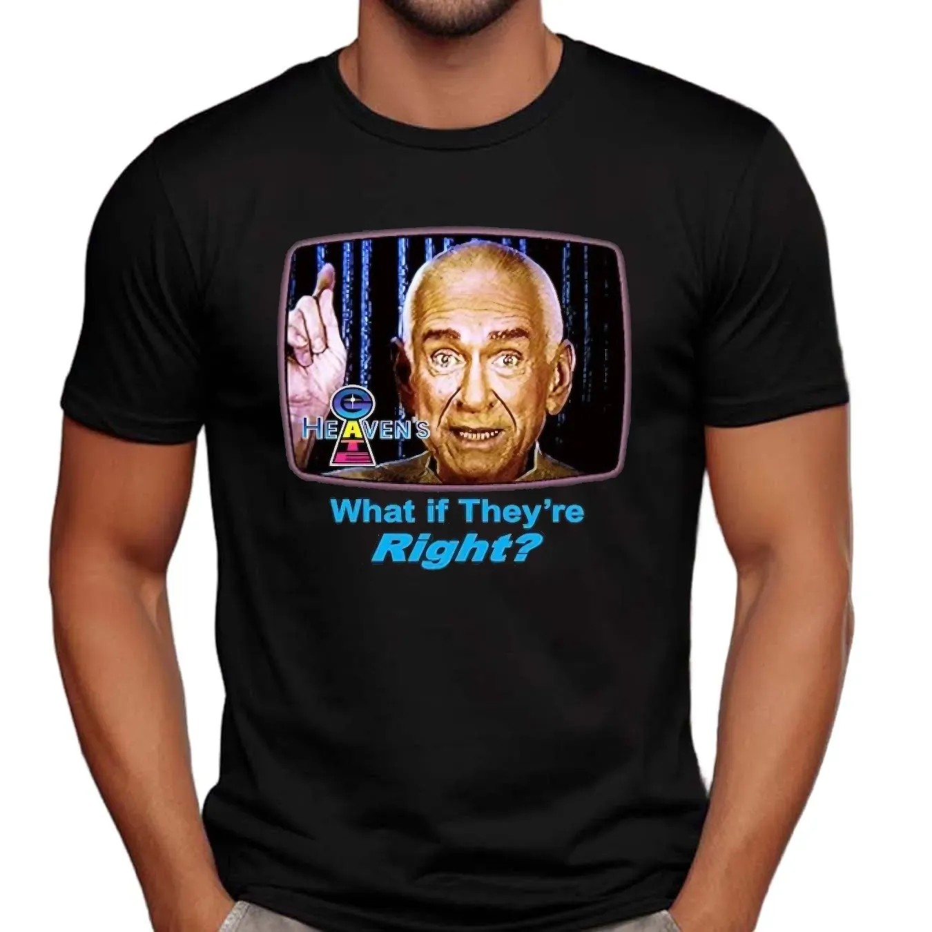 Heaven’s Gate What If They're Right Marshall Applewhite TV T Shirt