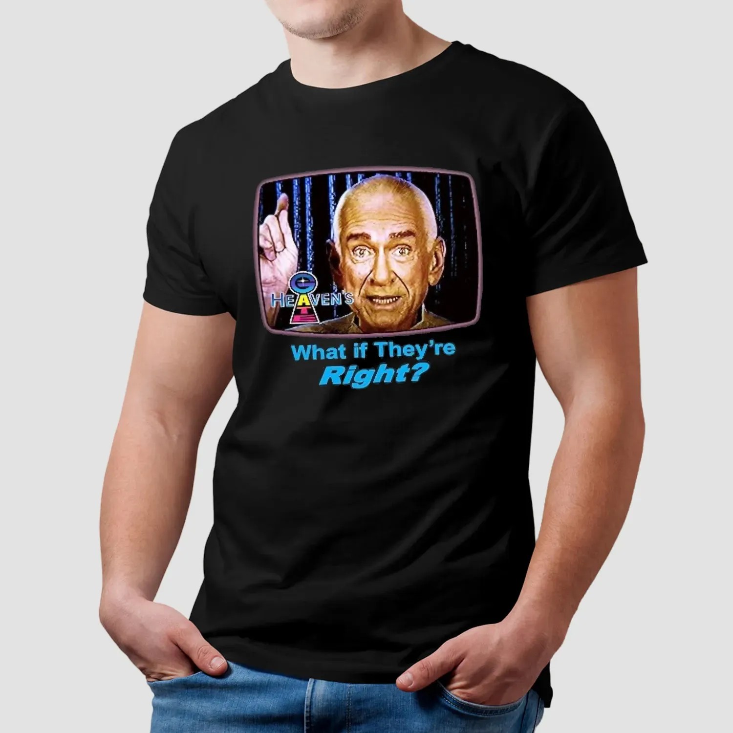 Heaven’s Gate What If They're Right Marshall Applewhite TV T Shirt