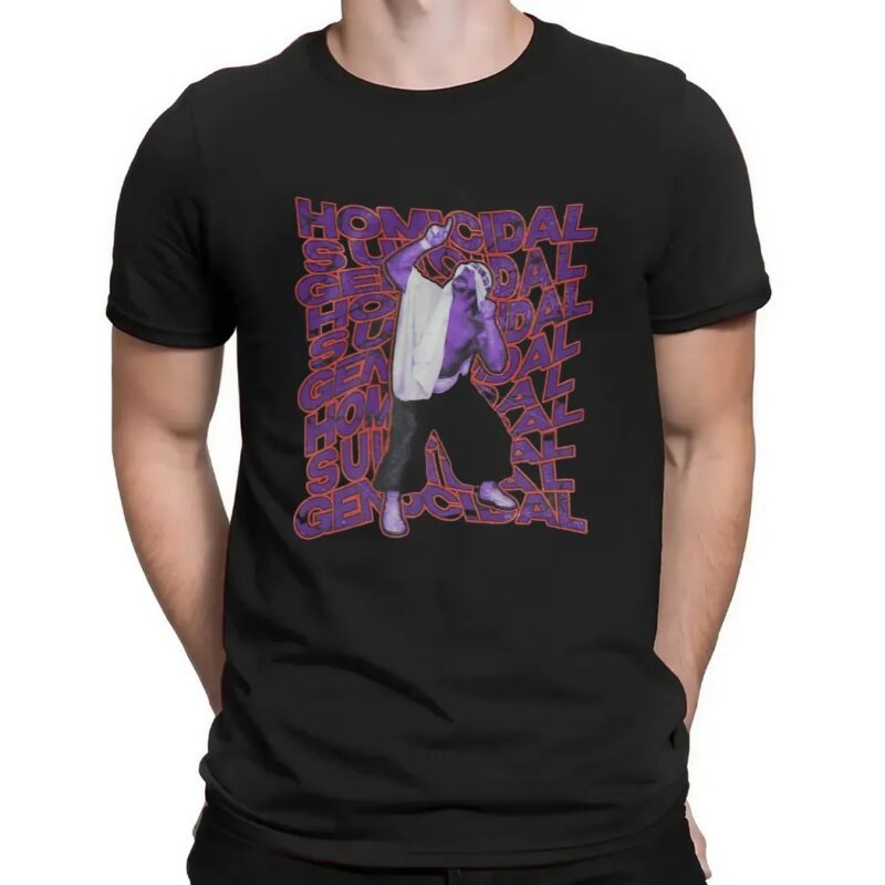Homicidal Suicidal Genocidal T Shirt