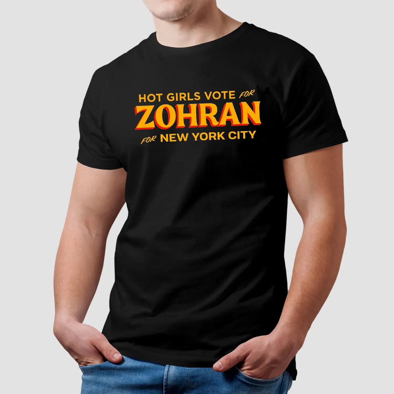 Hot Girls Vote for Zohran for New York City T Shirt