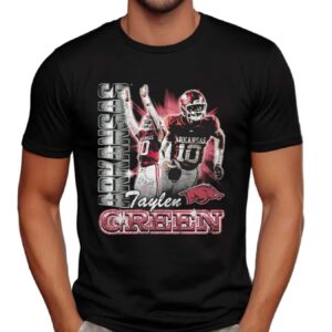 Taylen Green Arkansas Razorbacks Graphic Bootleg T Shirt