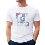 Aquarius The Water Bearer Tarot Card Vintage T Shirt