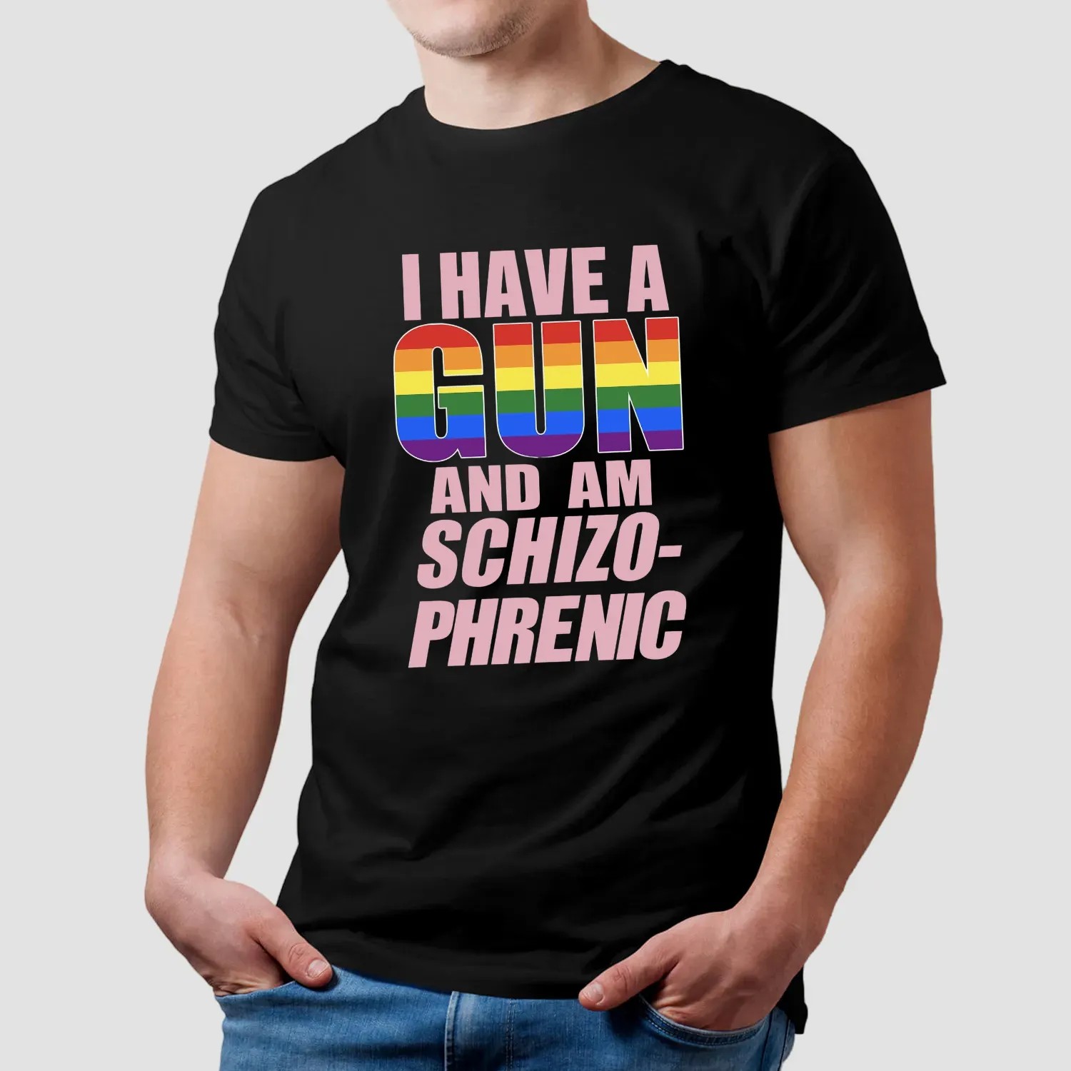 I Have A G And Am Schizophrenic Pride Month T Shirt