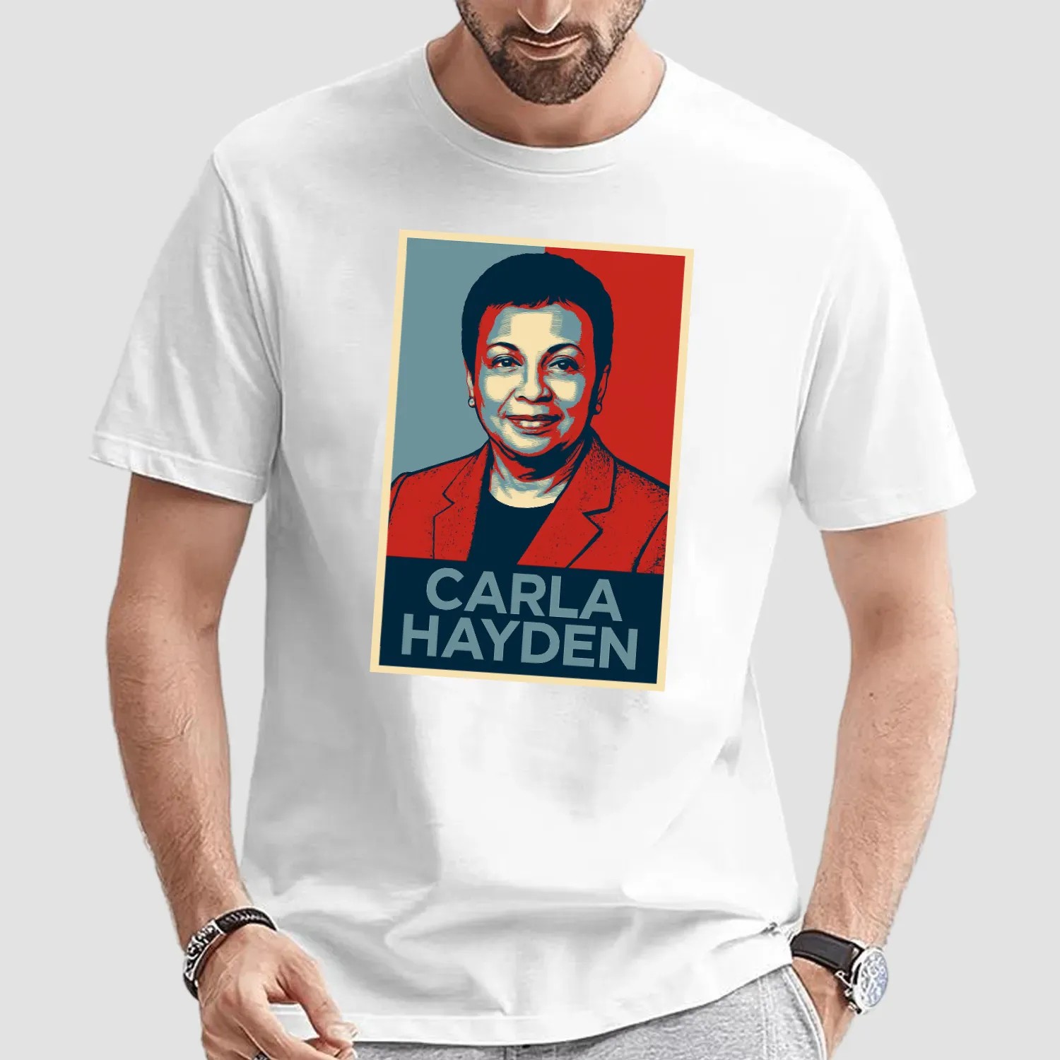 I Stand With Dr Carla Hayden Librarian Of Congress Hope T Shirt