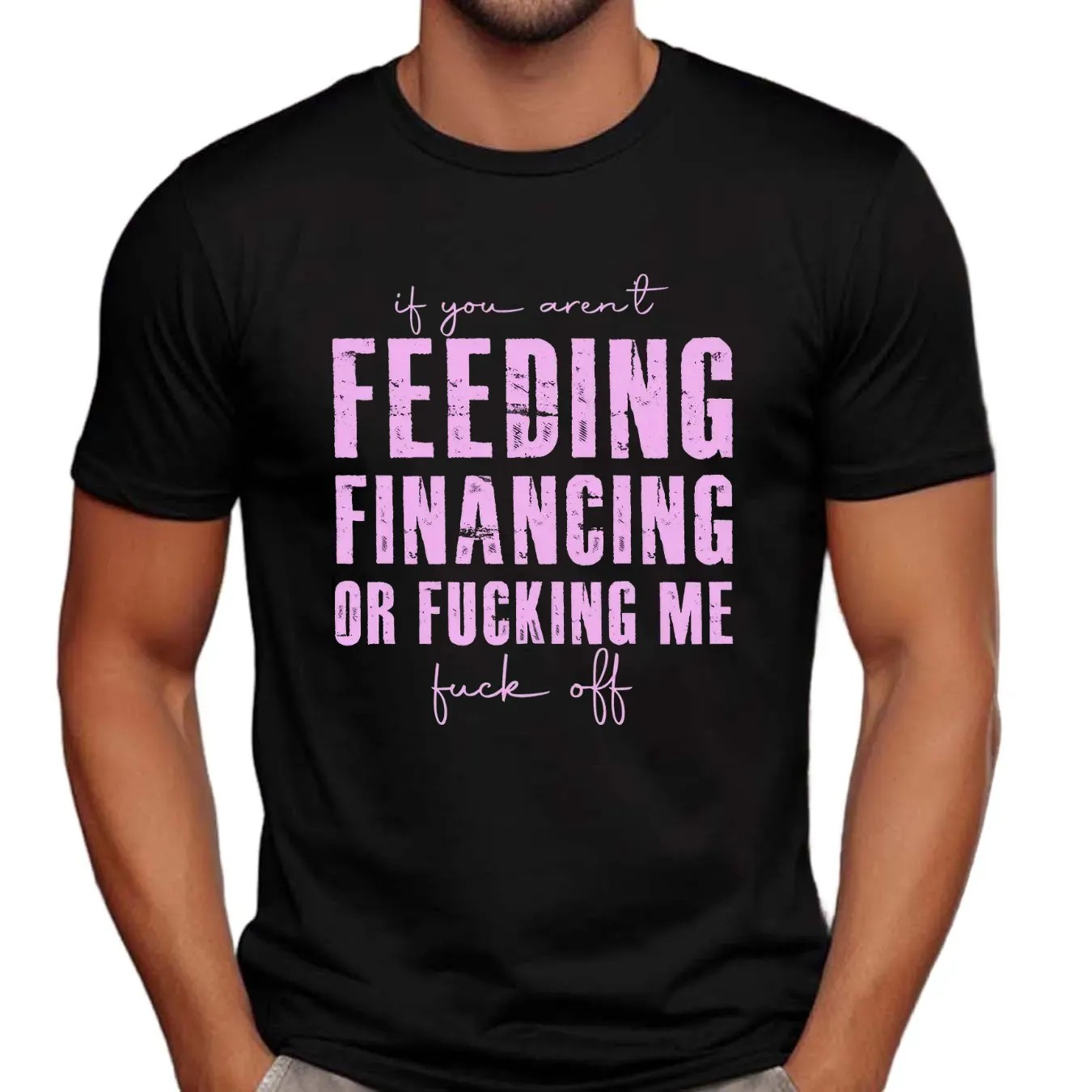If You Aren't Feeding Fiancing Or Fucking Me Fuck Off T Shirt