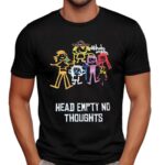 Hololive Myth Head Empty No Thoughts T Shirt