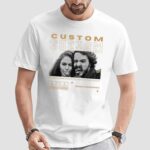 Couples We Are One Matching Customized Photo T Shirt