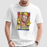 Cleveland Team Mustard Hotdog T Shirt