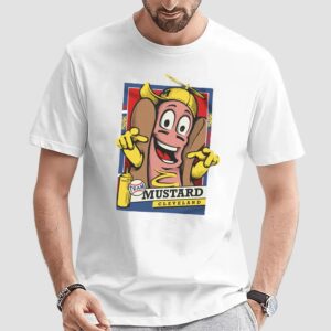 Cleveland Team Mustard Hotdog T Shirt
