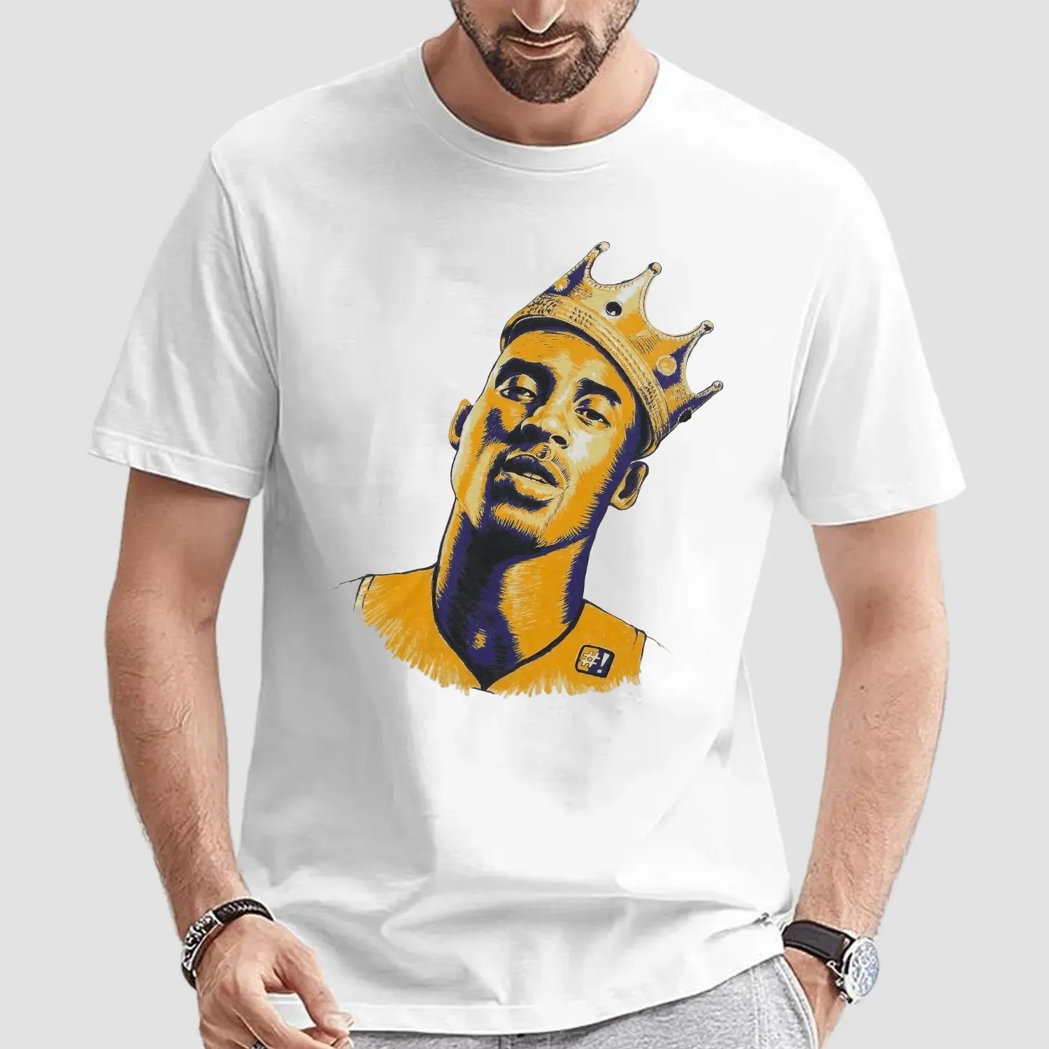 Jalen Williams Wearing Kobe Bryant Only Kings Have Rings T Shirt