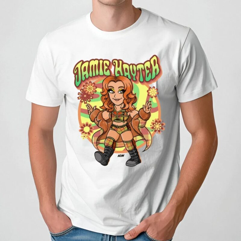 Jamie Hayter Flower Child Kids AEW Graphic T Shirt