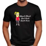 Tammy Larsen bleach blonde bad built butch body t shirt