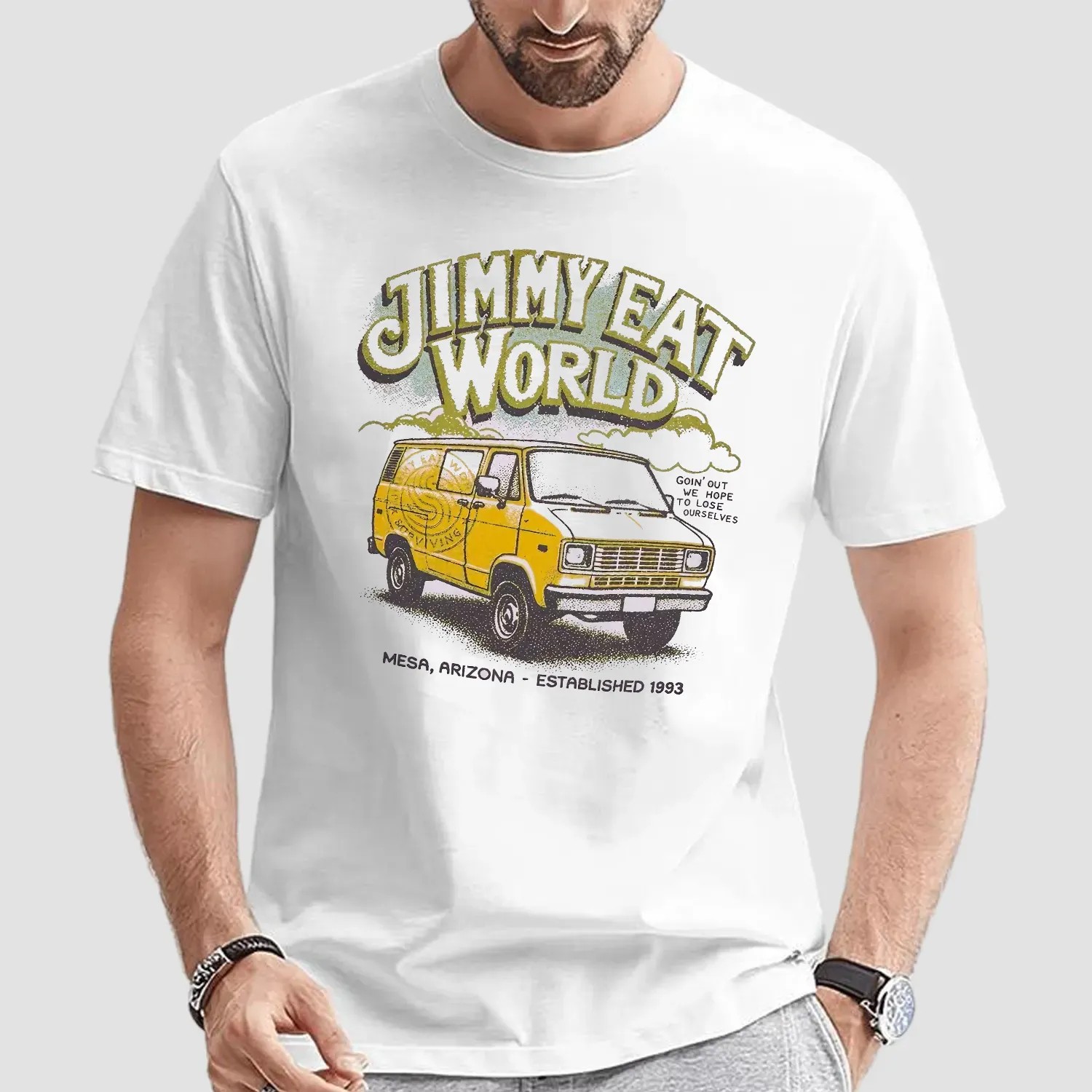 Jimmy Eat World Goin' Out We Hope To Lose Ourselves Van T Shirt