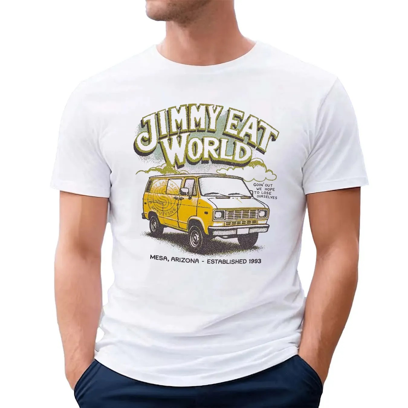 Jimmy Eat World Goin' Out We Hope To Lose Ourselves Van T Shirt