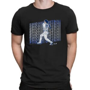 Shohei Ohtani Los Angeles Dodgers Name Repeat T Shirt