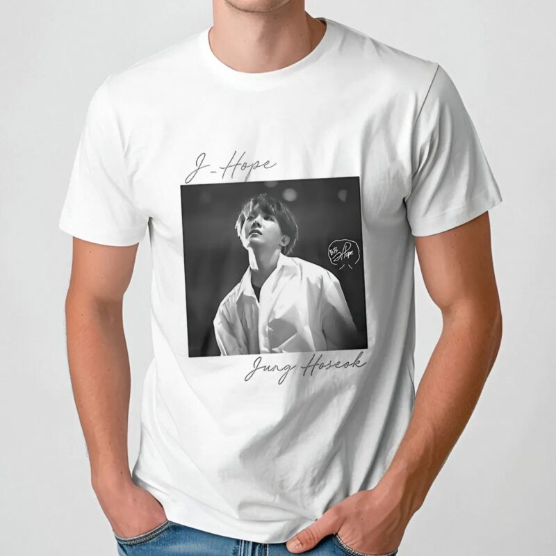 Jung Hoseok BTS signature t shirt