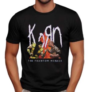Korn The Phantom Menace Scorpion The Rock Meme T Shirt