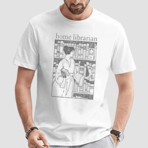 Lady Home Librarian T Shirt