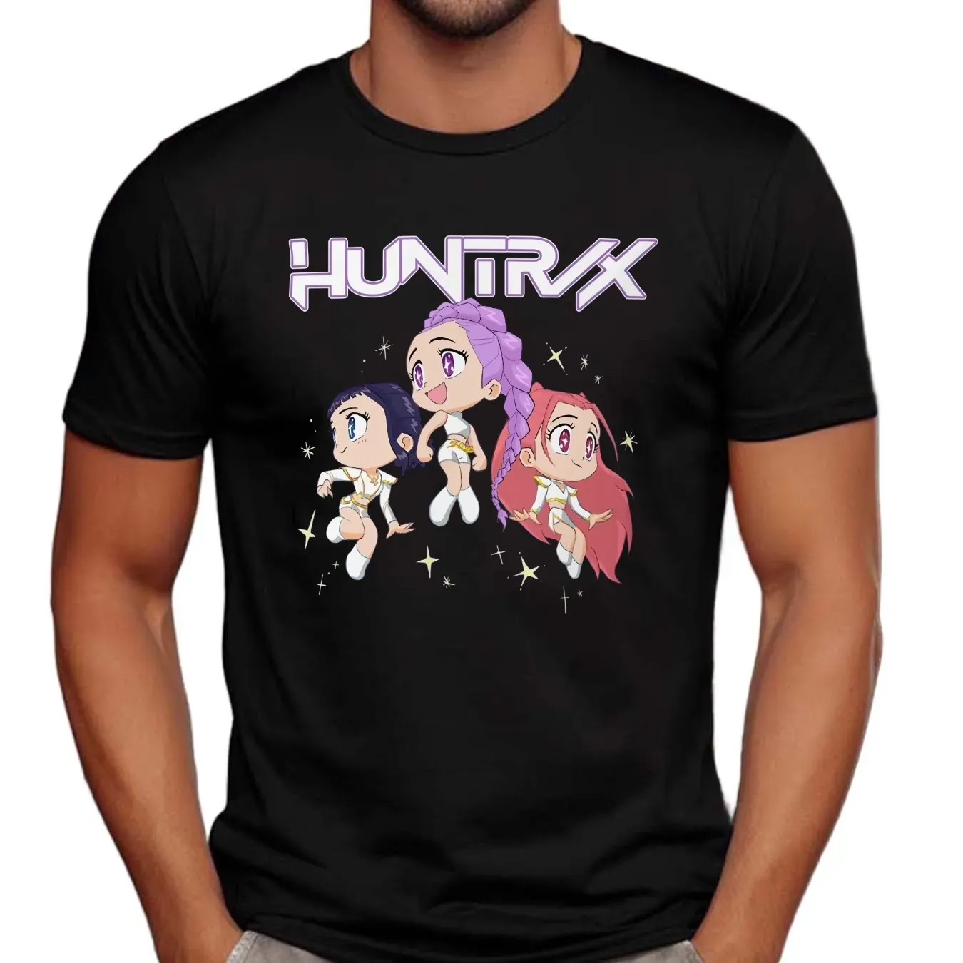 KPop Demon Hunters As Seen On Huntrix World Tour T Shirt