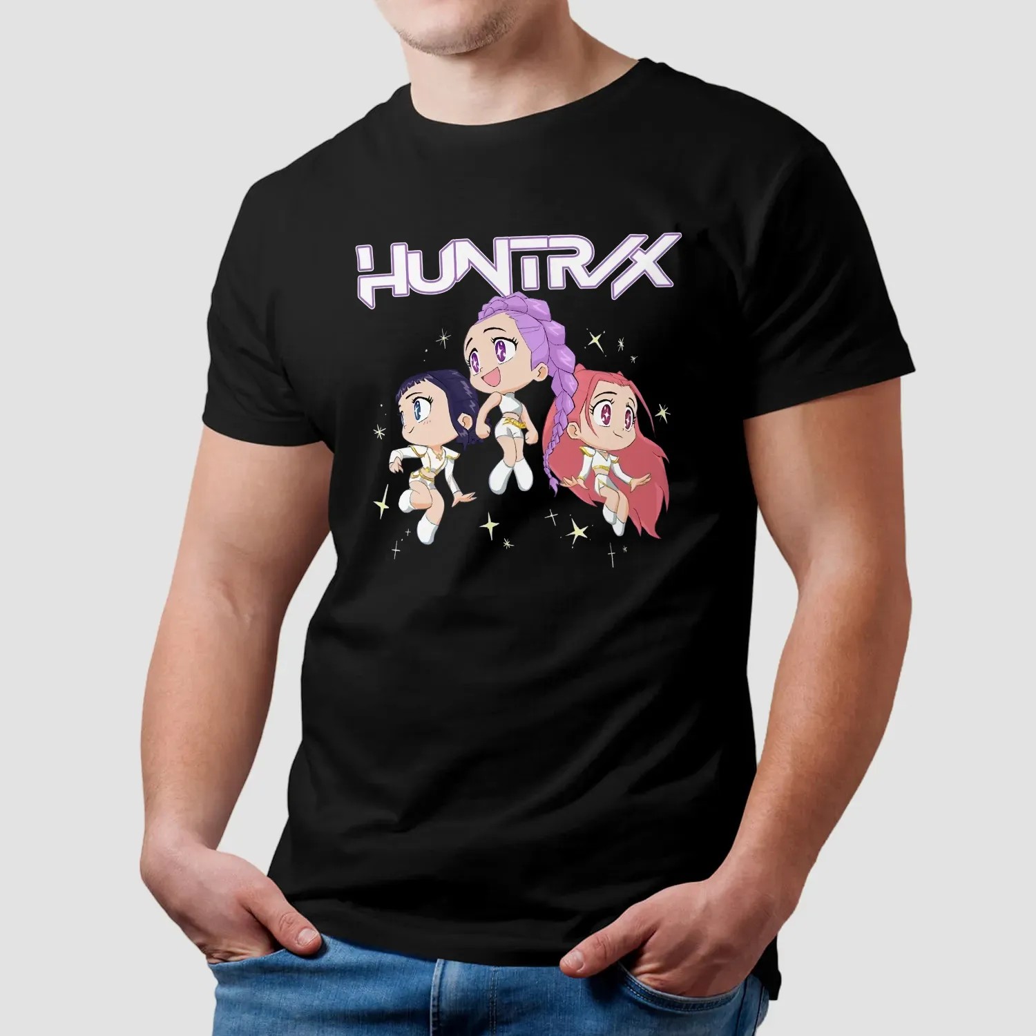 KPop Demon Hunters As Seen On Huntrix World Tour T Shirt