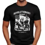 Founding Fathers Revolutionary Spirit Liberty 1776 American Flag T Shirt