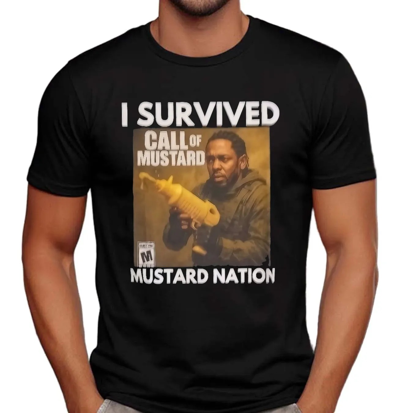 Kendrick Lamar I Survived Mustard Nation Call Of Mustard T Shirt