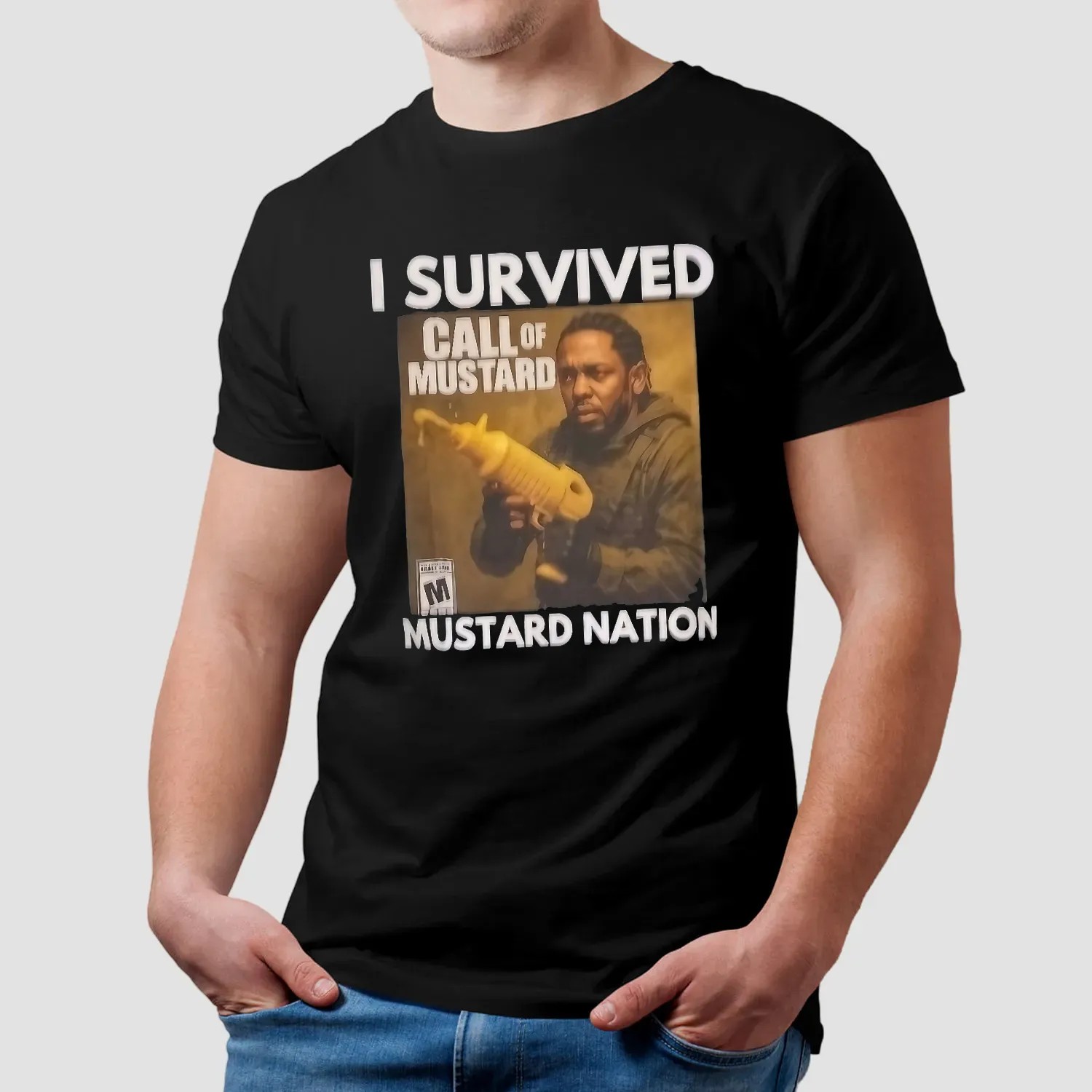 Kendrick Lamar I Survived Mustard Nation Call Of Mustard T Shirt