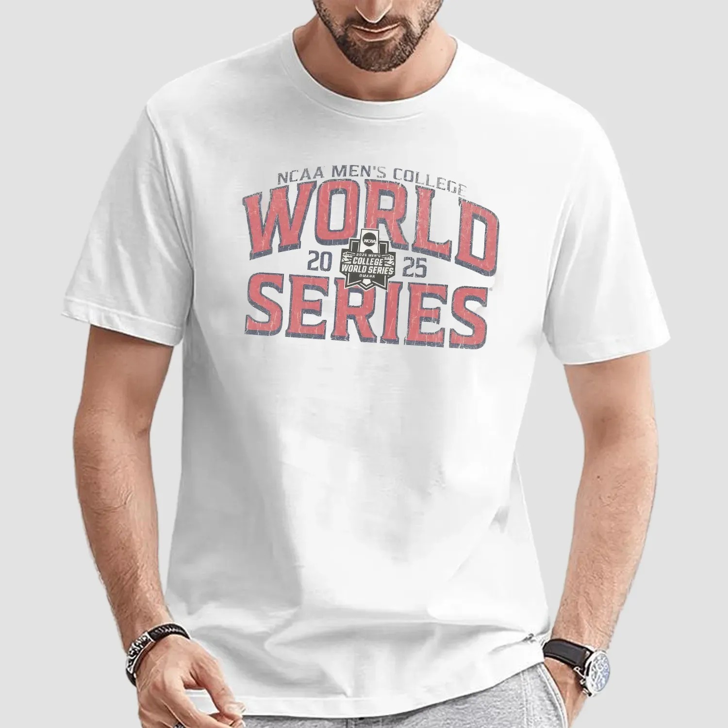 LSU NCAA Men's 2025 World Series Omaha Nebraska T Shirt