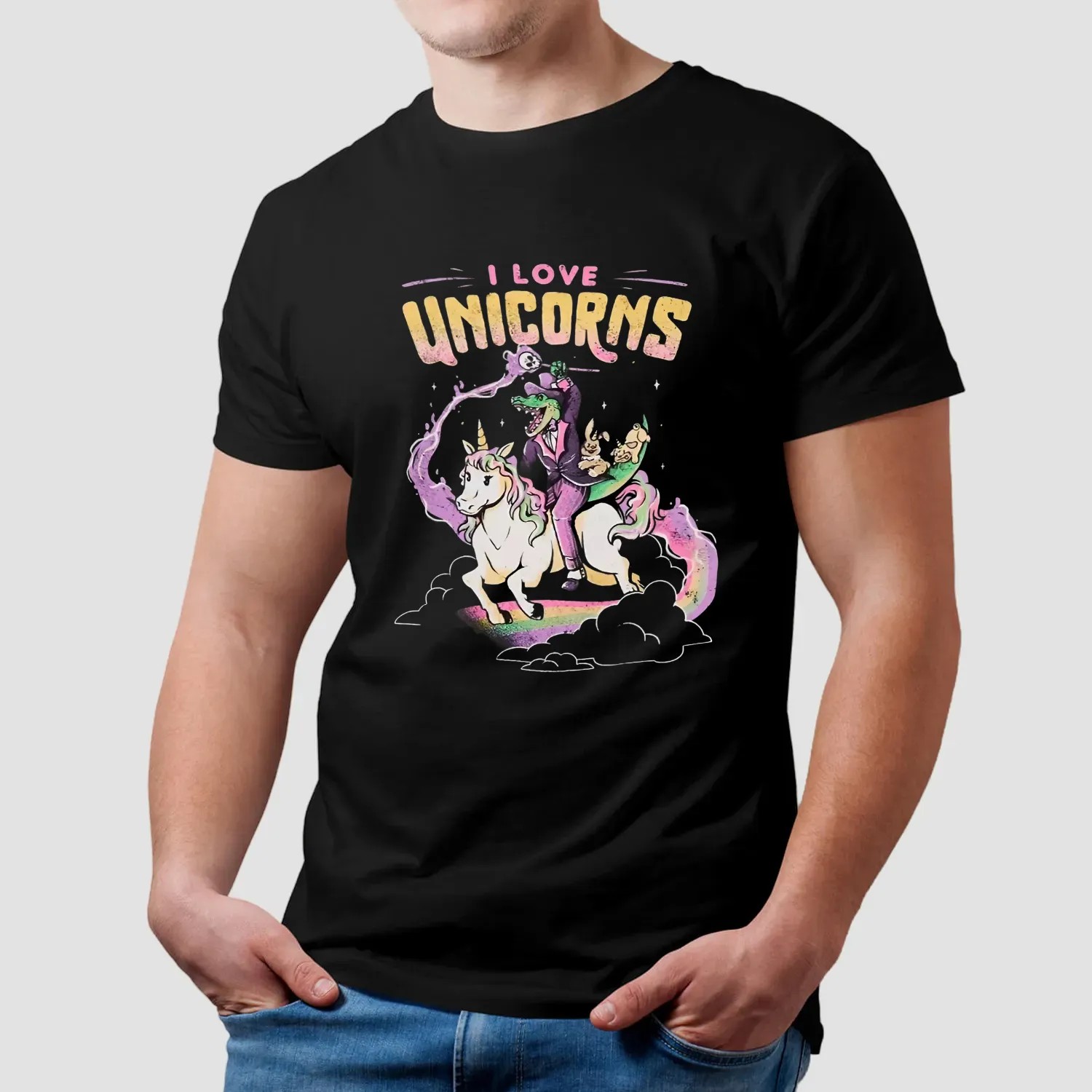 Legends Of Avantris I Love Unicorns T Shirt