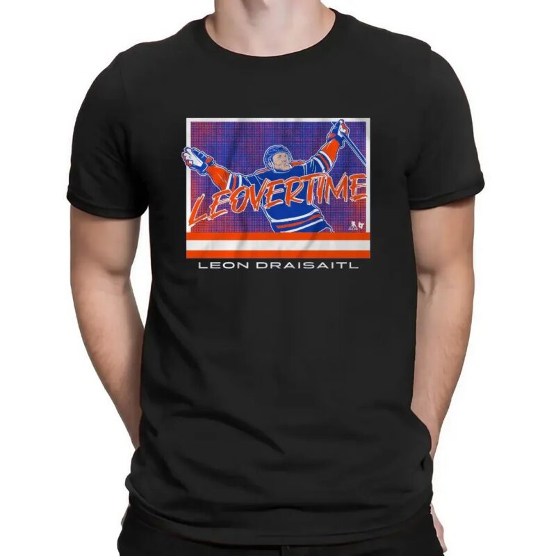 Leon Draisaitl Edmonton Oilers Overtime T Shirt