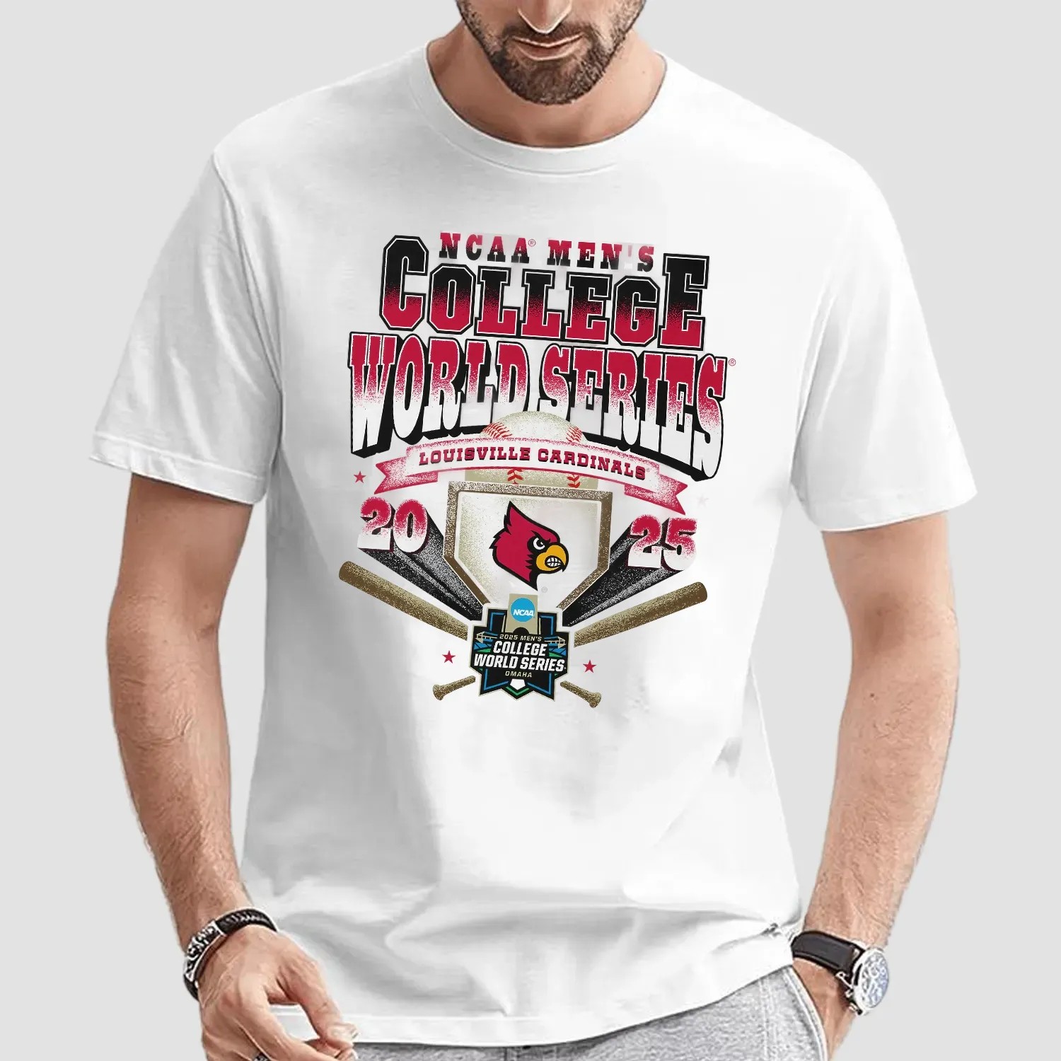 Louisville Baseball Baseball NCAA Men's College World Series 2025 T Shirt