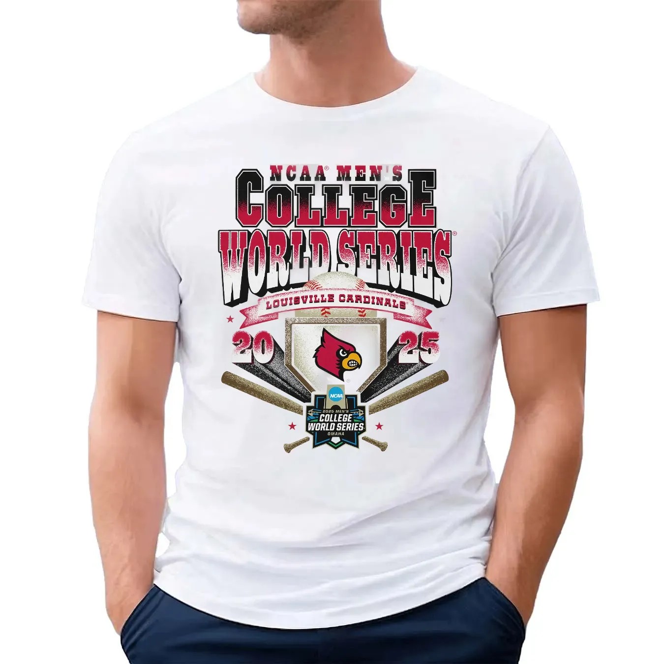 Louisville Baseball Baseball NCAA Men's College World Series 2025 T Shirt