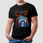 SGA Shai Gilgeous-alexander 2 OKC Thunder Finals MVP NBA Champions 2025 Behind T Shirt