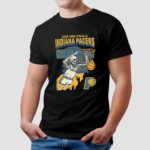 Indiana Pacers 2025 NBA Finals Skeleton Basketball T Shirt