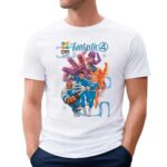 The Fantastic 4 First Steps 2025 Poster T Shirt