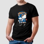 Hello Kitty Knicks Brunson and Towns Signature T Shirt
