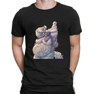 Big boy is removing his shirt